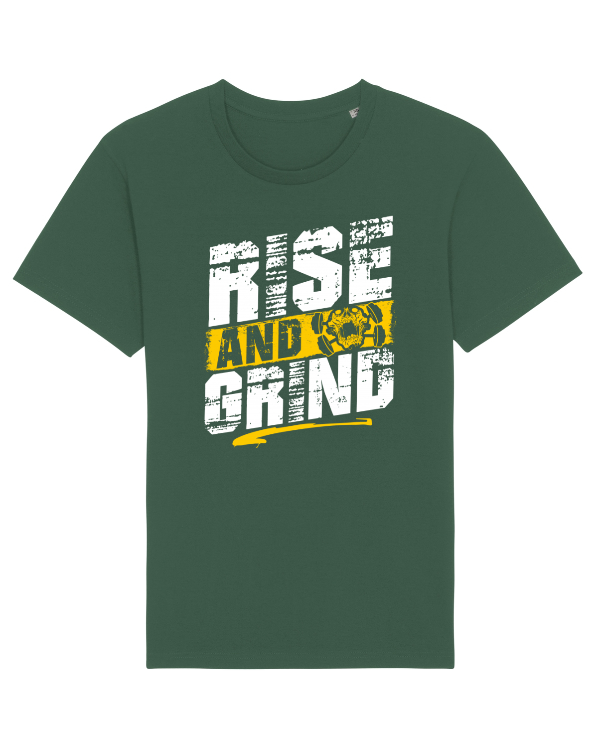 Tricou mânecă scurtă Unisex Rocker Bottle Green