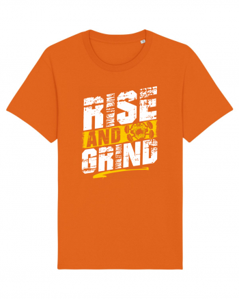Rise and Grind Bright Orange