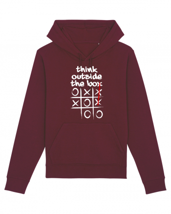 Think outside the box Burgundy