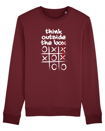 Think outside the box Burgundy