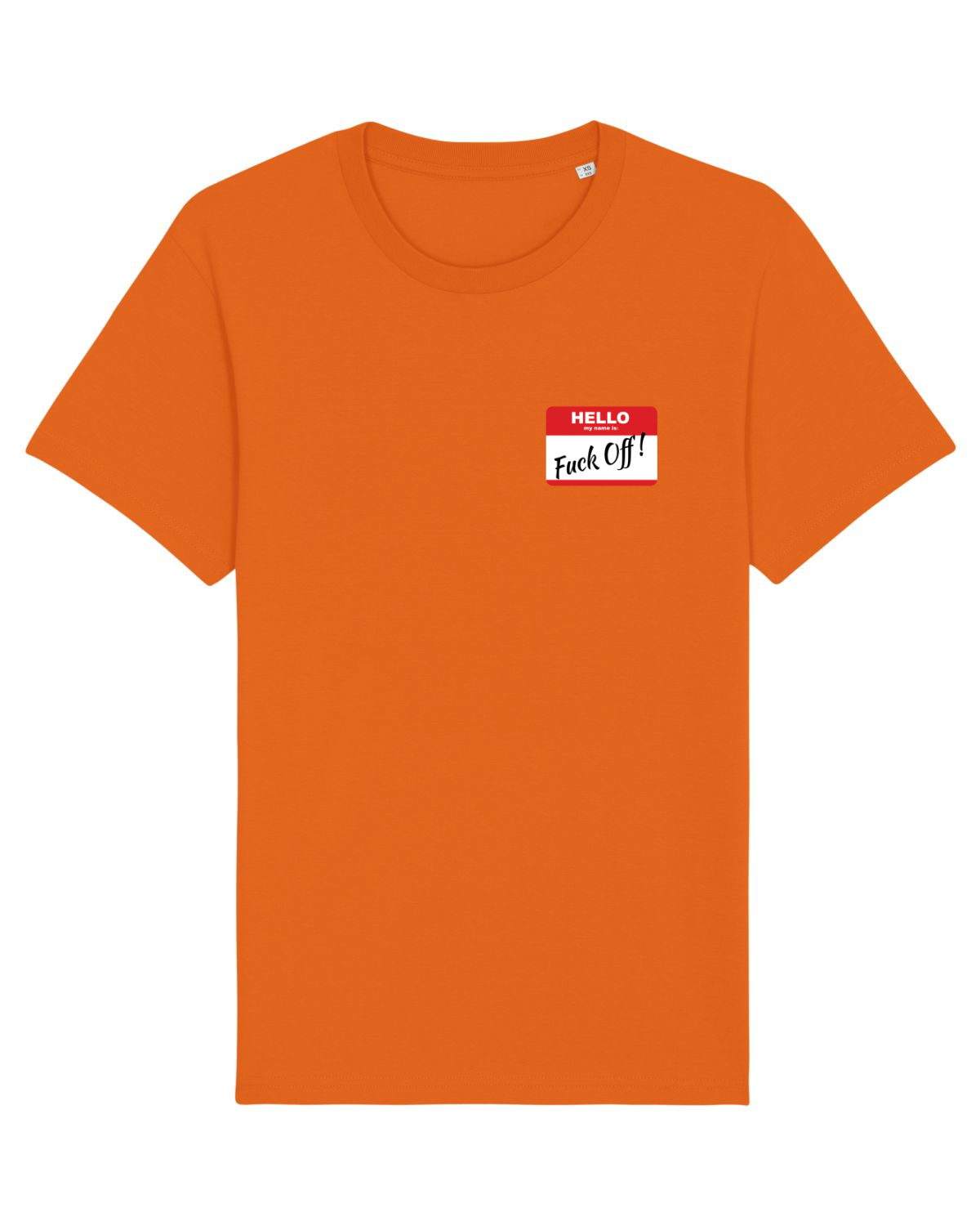 Tricou mânecă scurtă Unisex Rocker Bright Orange