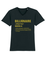 Billionaire Tricou mânecă scurtă guler V Bărbat Presenter