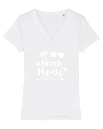 Beach Please White