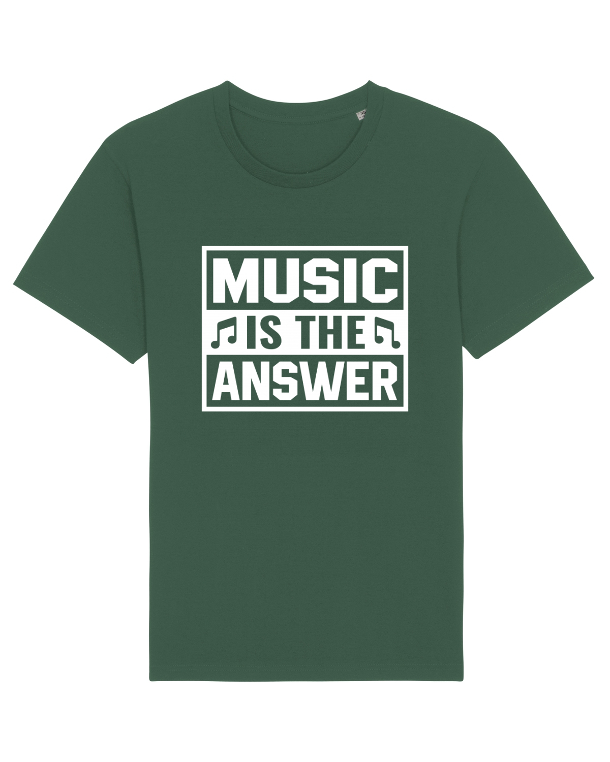 Tricou mânecă scurtă Unisex Rocker Bottle Green