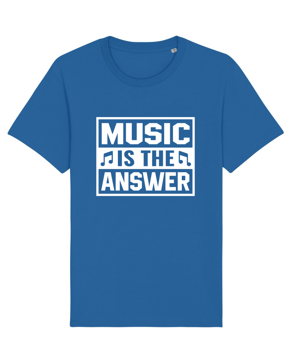 Tricou mânecă scurtă Unisex Rocker Royal Blue