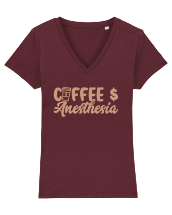 Coffee $ Anesthesia Burgundy