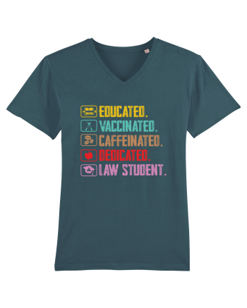 Educated. Vaccinated. Caffeinated. Dedicated. Law Student Stargazer