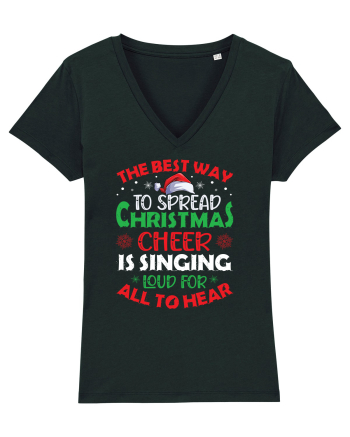 The best way to spread Christmas cheer is singing loud for all to hear Black