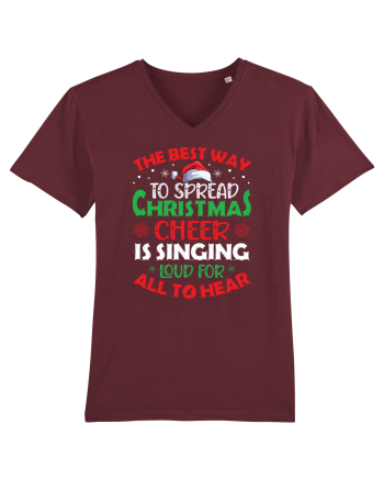 The best way to spread Christmas cheer is singing loud for all to hear Burgundy