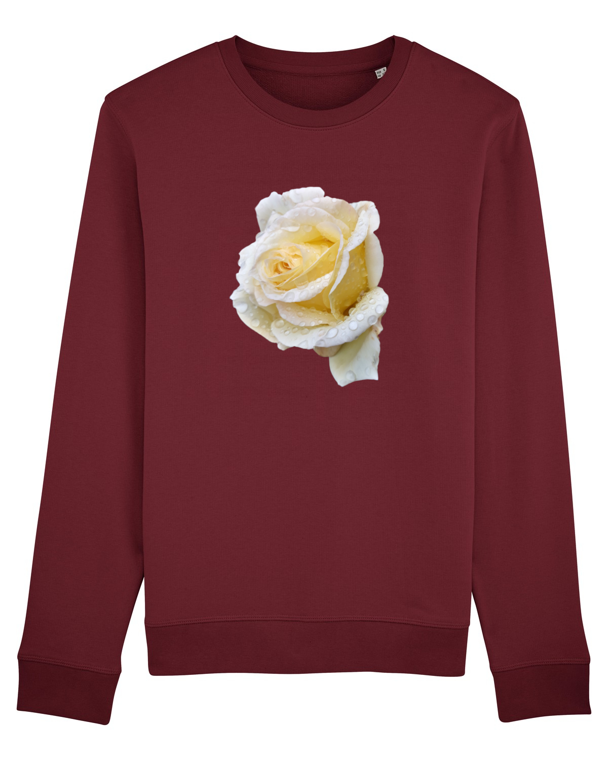 Bluză mânecă lungă Unisex Rise Burgundy