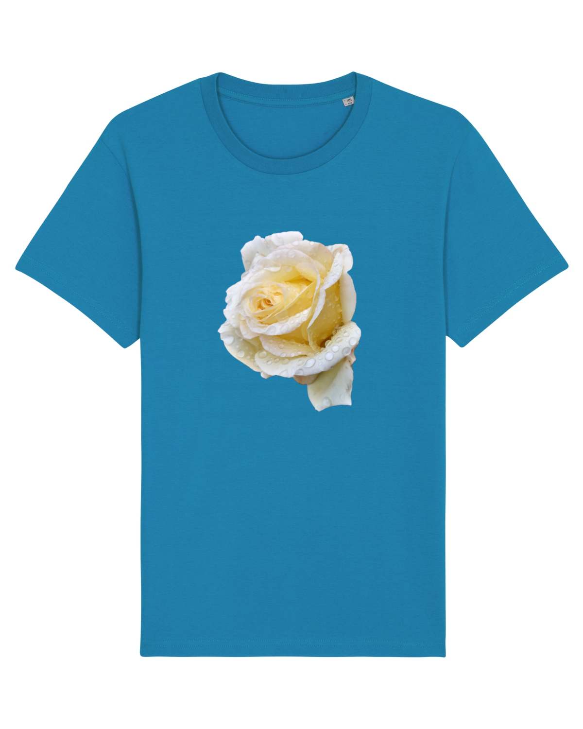 Tricou mânecă scurtă Unisex Rocker Azur