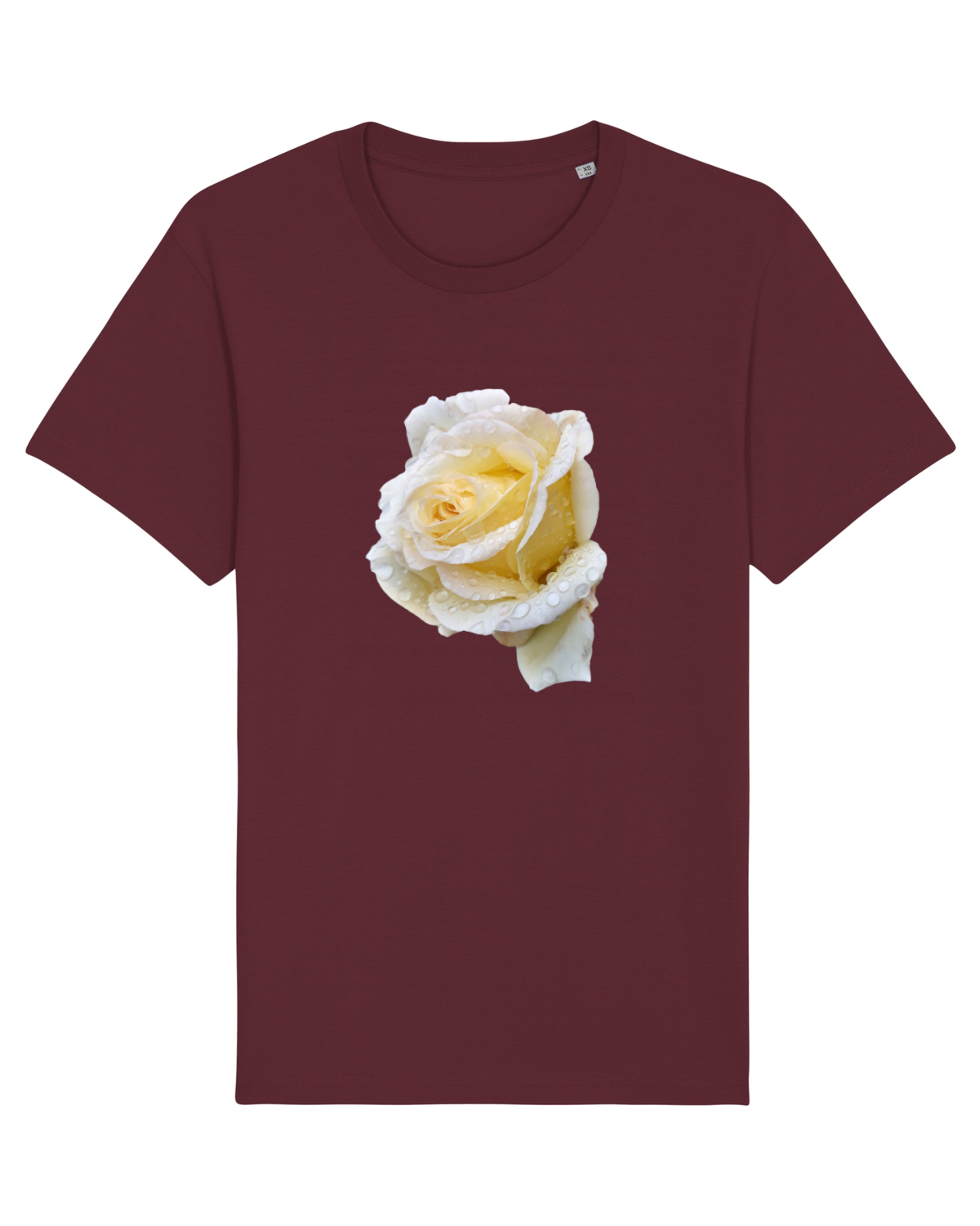 Tricou mânecă scurtă Unisex Rocker Burgundy