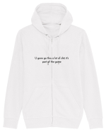 U gone go thru... Hanorac cu fermoar Unisex Connector