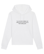 I am not mad at nobody... Hanorac Unisex Drummer