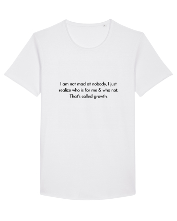 I am not mad at nobody... White