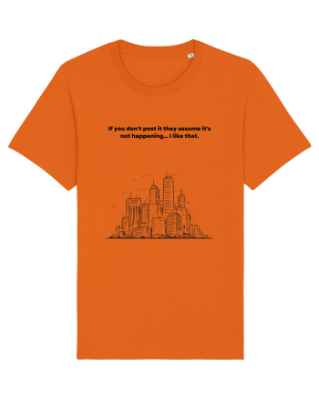 if you don t post it... Bright Orange