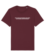 i do it alone i do it broke... Tricou mânecă scurtă Unisex Rocker