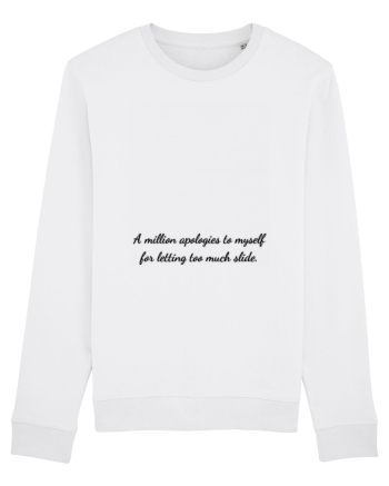 a million apologises to myself... White