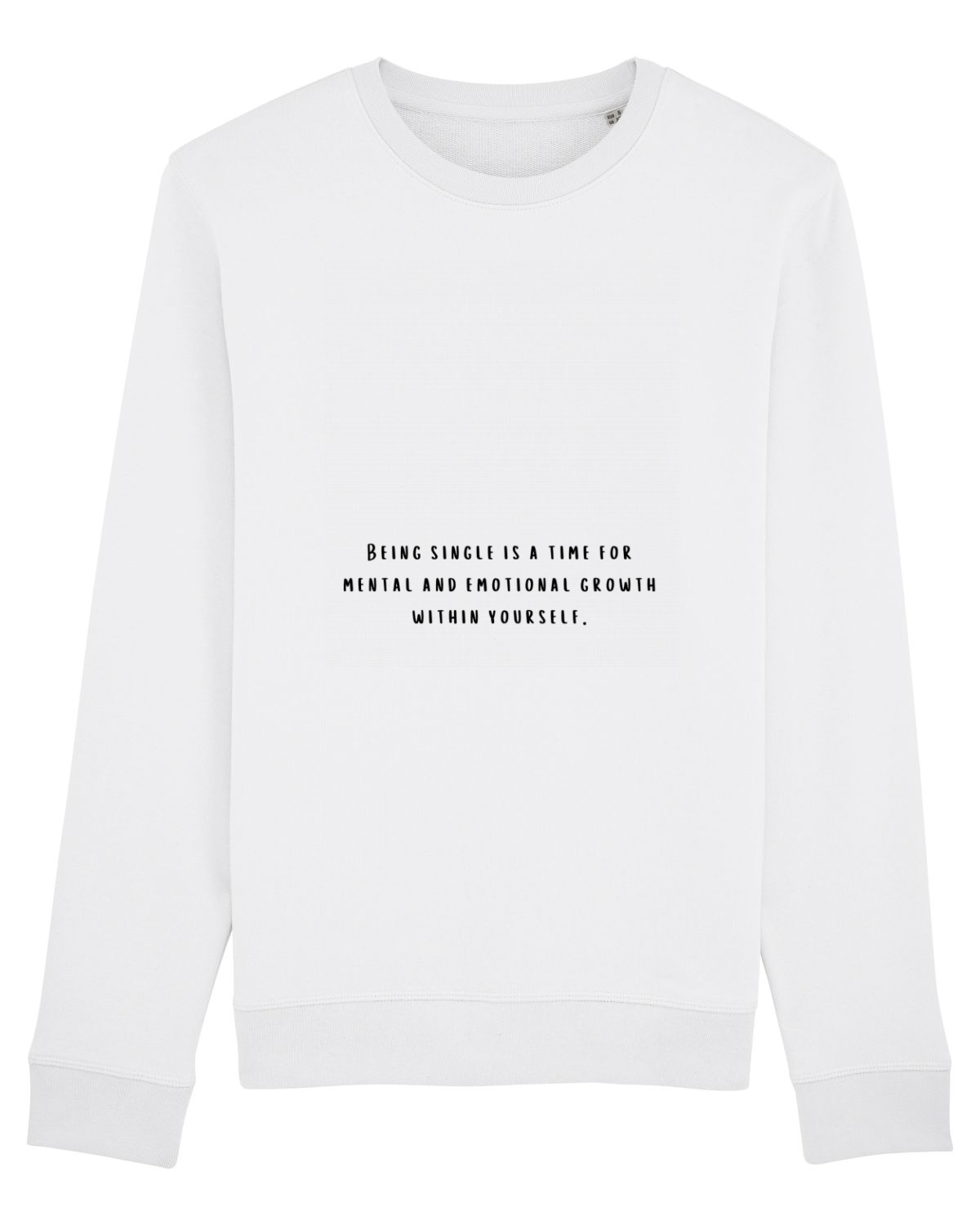 Bluză mânecă lungă Unisex Rise White