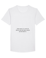 being single is a time for mental and emotional... Tricou mânecă scurtă guler larg Bărbat Skater