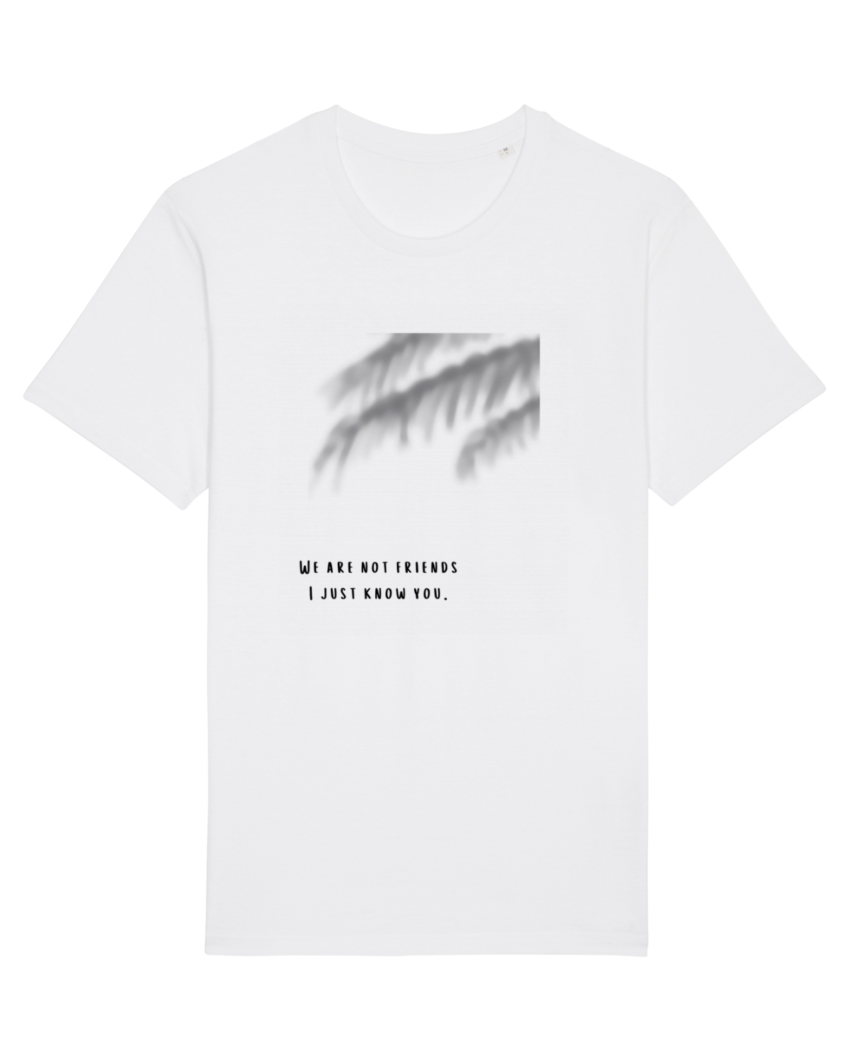 Tricou mânecă scurtă Unisex Rocker White
