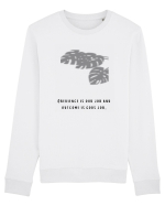 obedience is... Bluză mânecă lungă Unisex Rise