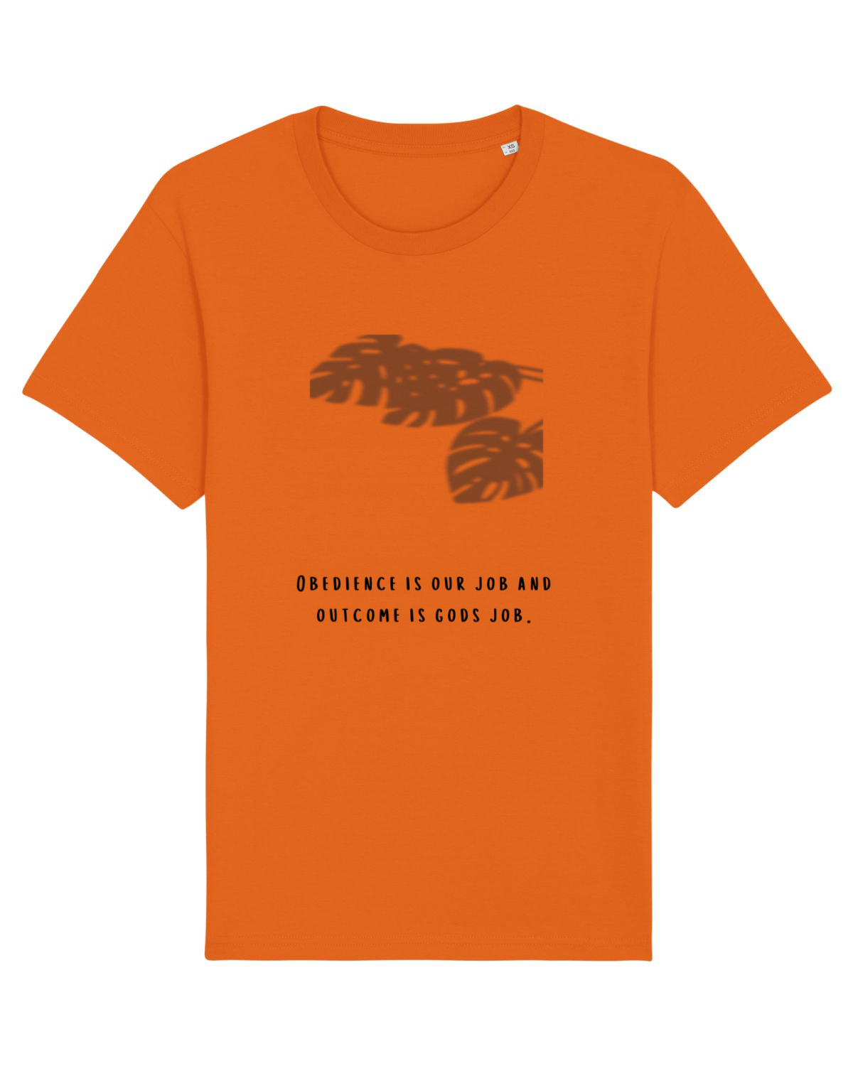 Tricou mânecă scurtă Unisex Rocker Bright Orange