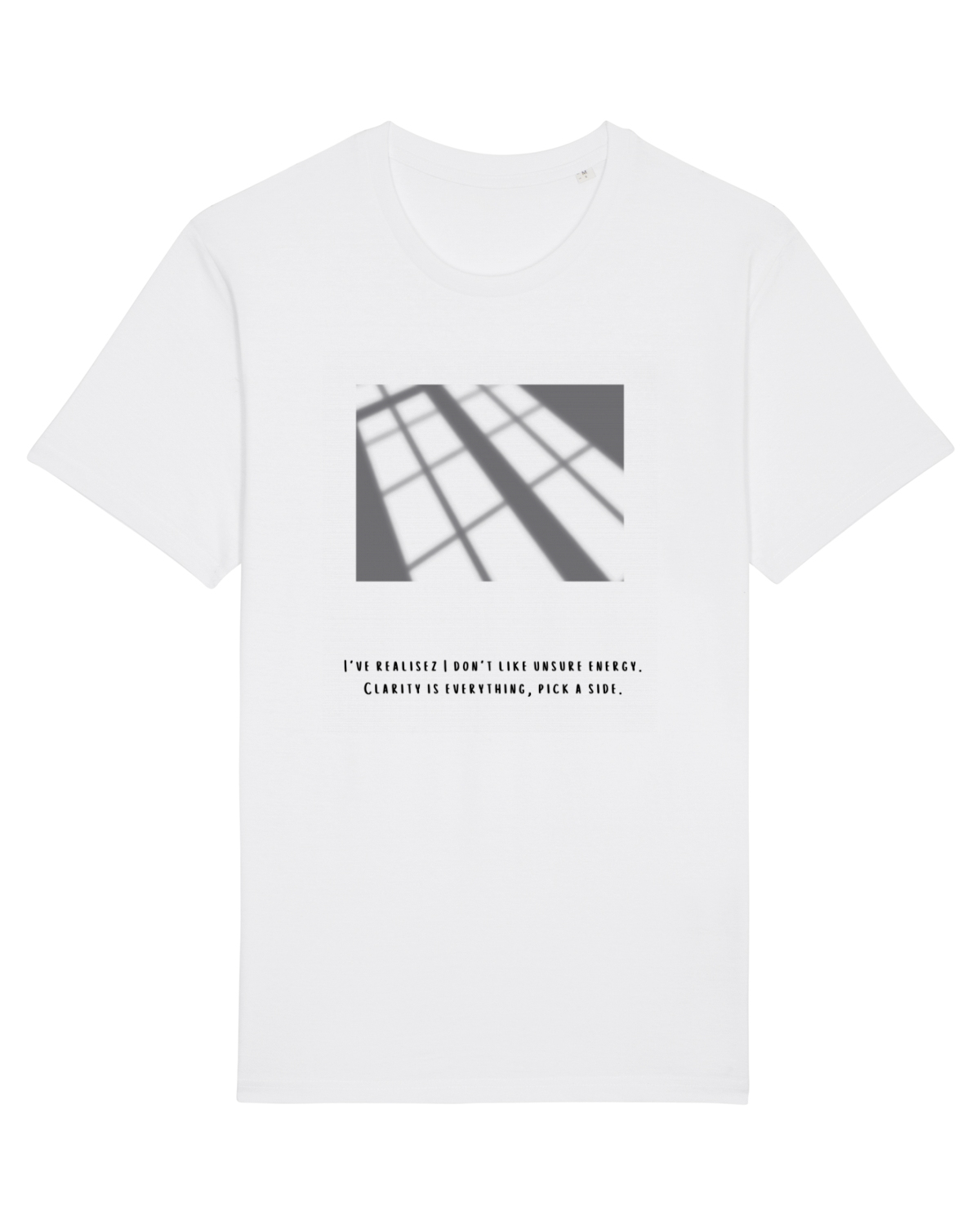Tricou mânecă scurtă Unisex Rocker White