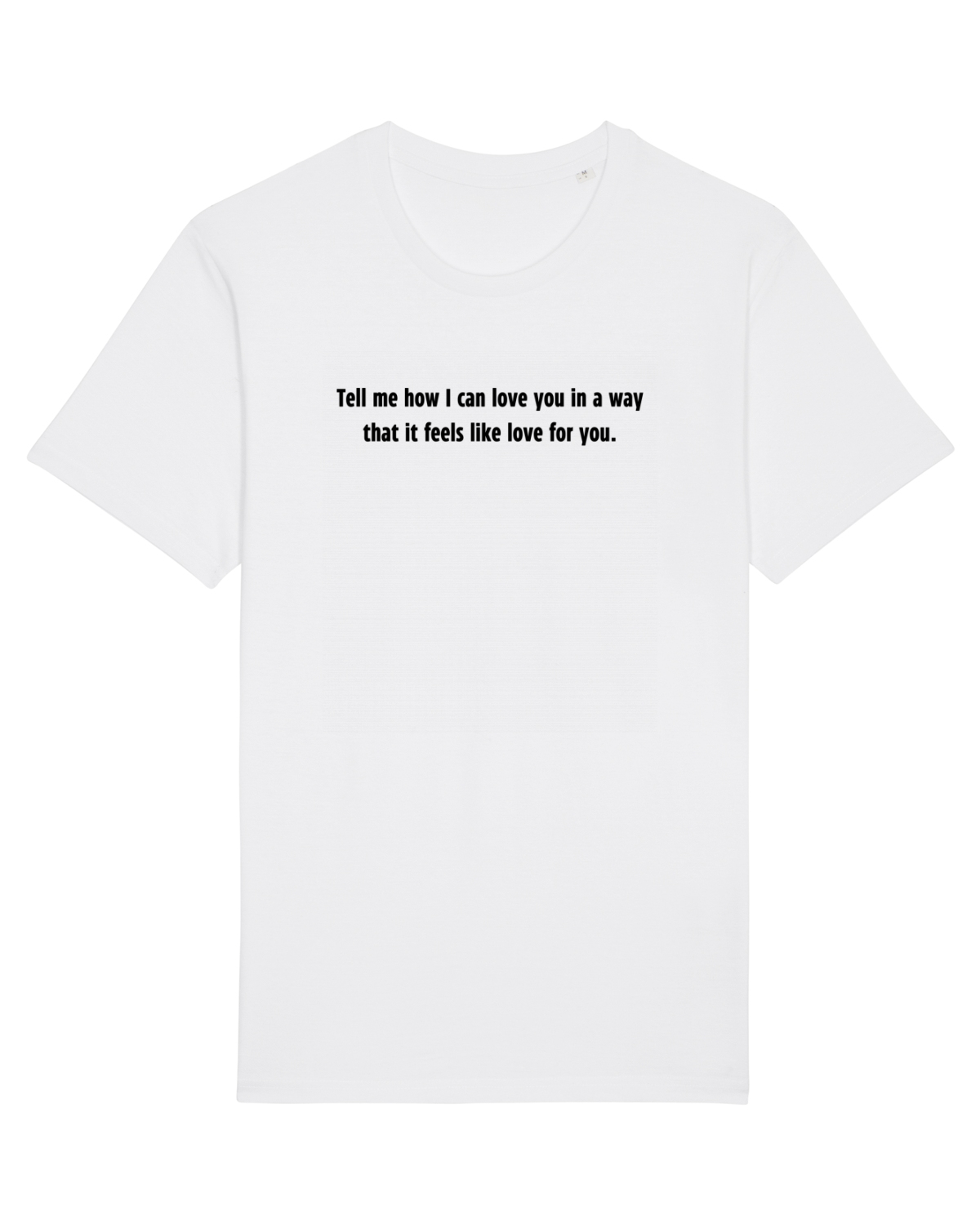 Tricou mânecă scurtă Unisex Rocker White