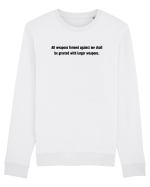 all weapons formed... Bluză mânecă lungă Unisex Rise