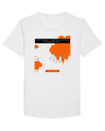 heavy on ... Tricou mânecă scurtă guler larg Bărbat Skater