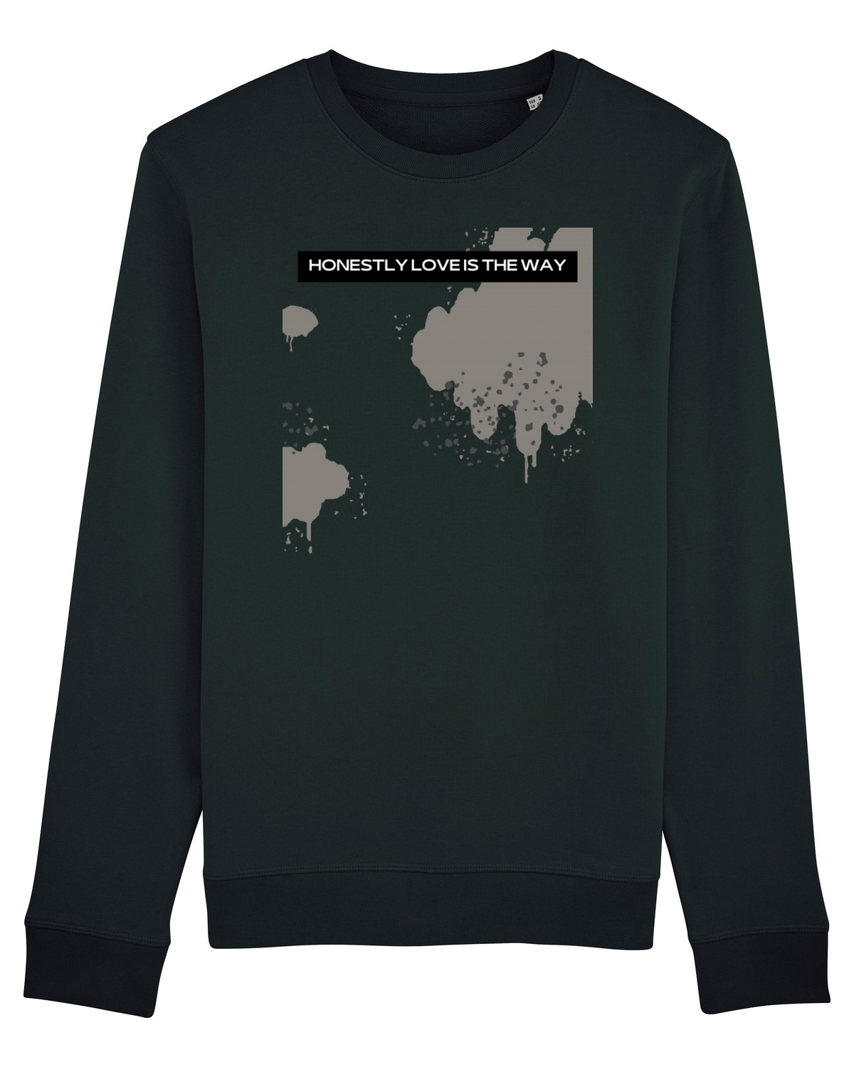 Bluză mânecă lungă Unisex Rise Black