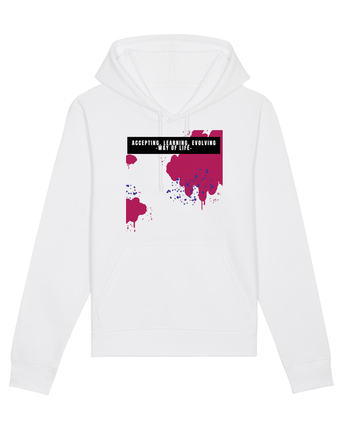 Hanorac Unisex Drummer White