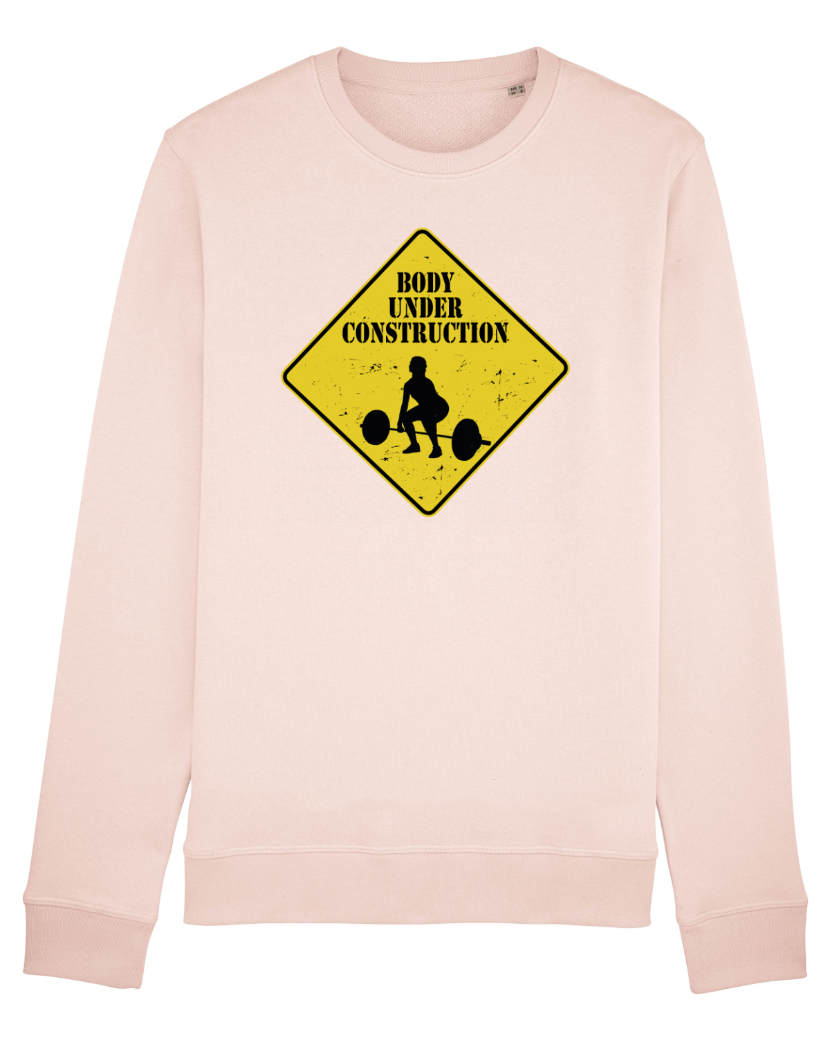 Bluză mânecă lungă Unisex Rise Candy Pink