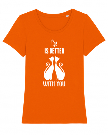 Viața e mai bună lângă tine Bright Orange