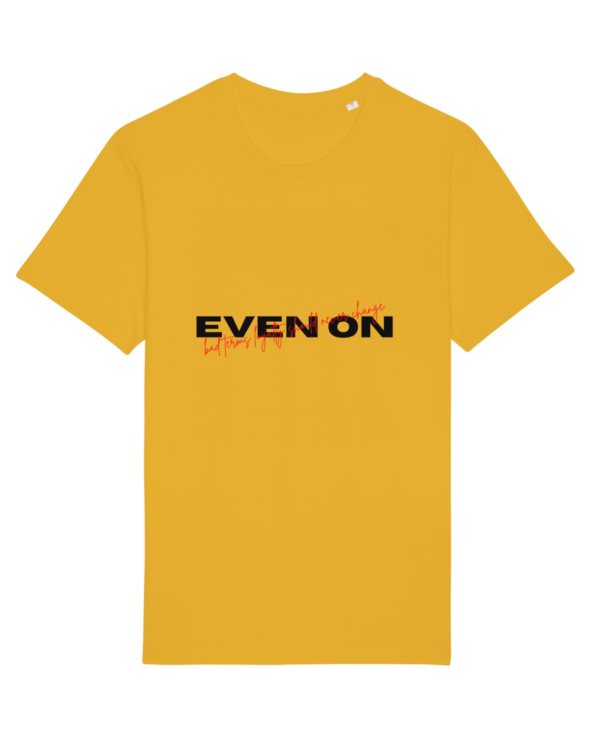 Tricou mânecă scurtă Unisex Rocker Spectra Yellow