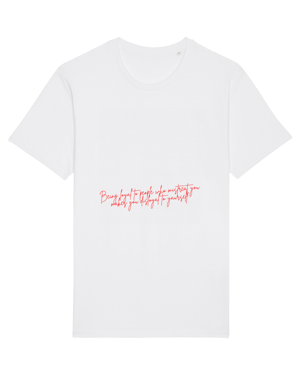 Tricou mânecă scurtă Unisex Rocker White