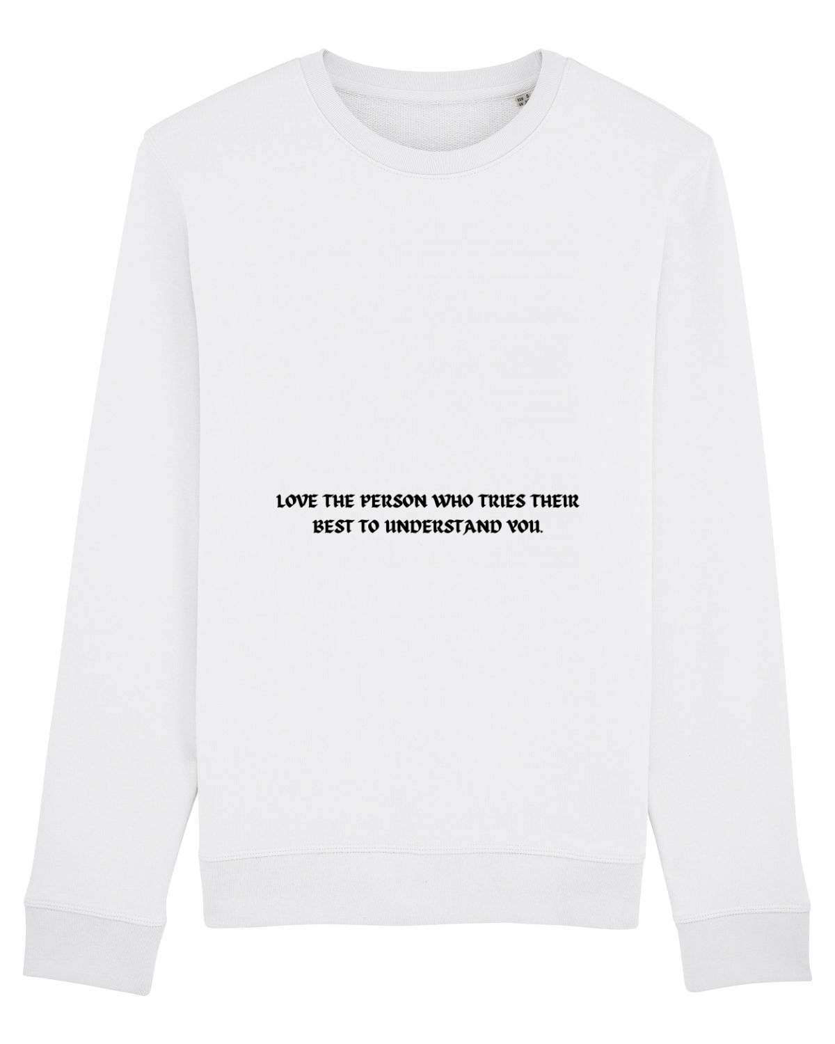 Bluză mânecă lungă Unisex Rise White