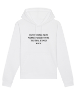 i love taking away... Hanorac Unisex Drummer