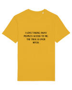 i love taking away... Tricou mânecă scurtă Unisex Rocker