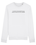 i curved so many people... Bluză mânecă lungă Unisex Rise