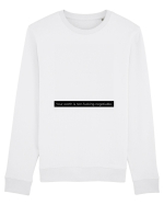 your worth is non-fucking-negotiable Bluză mânecă lungă Unisex Rise