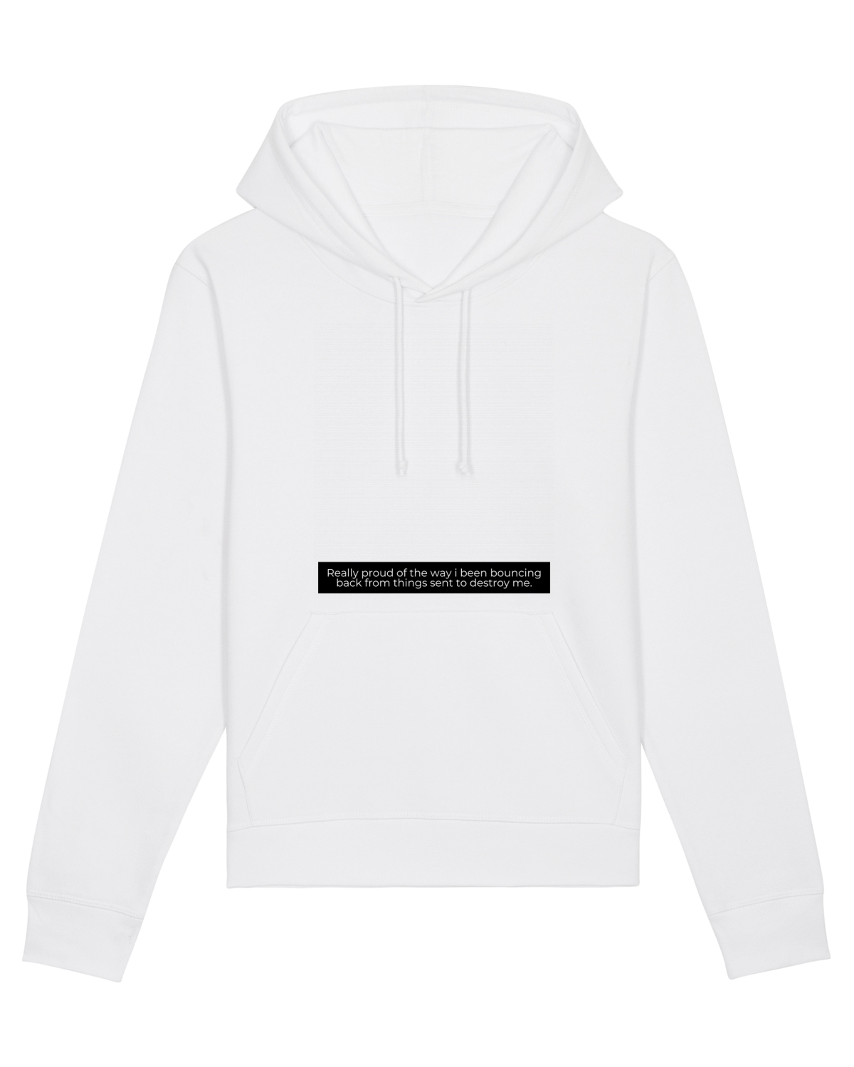 Hanorac Unisex Drummer White
