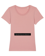 really proud of the way... Tricou mânecă scurtă guler larg fitted Damă Expresser