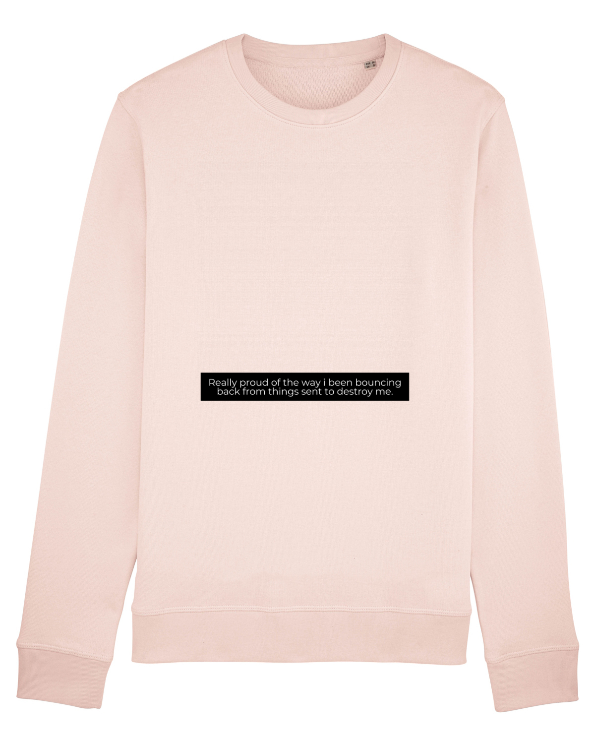 Bluză mânecă lungă Unisex Rise Candy Pink