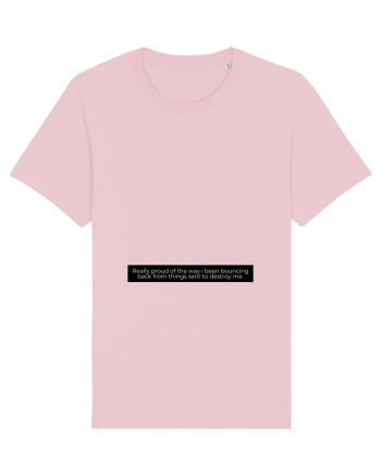 really proud of the way... Cotton Pink