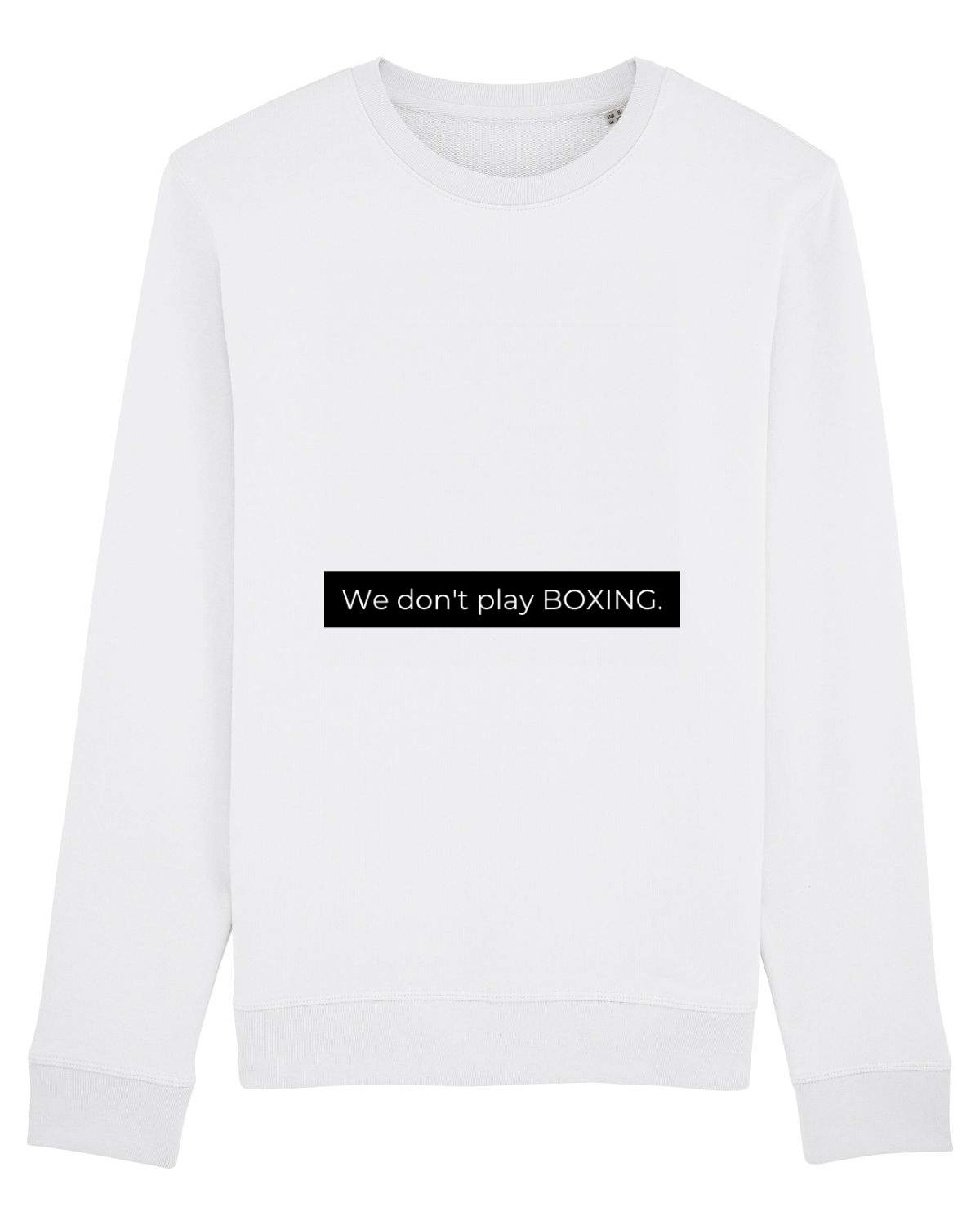 Bluză mânecă lungă Unisex Rise White