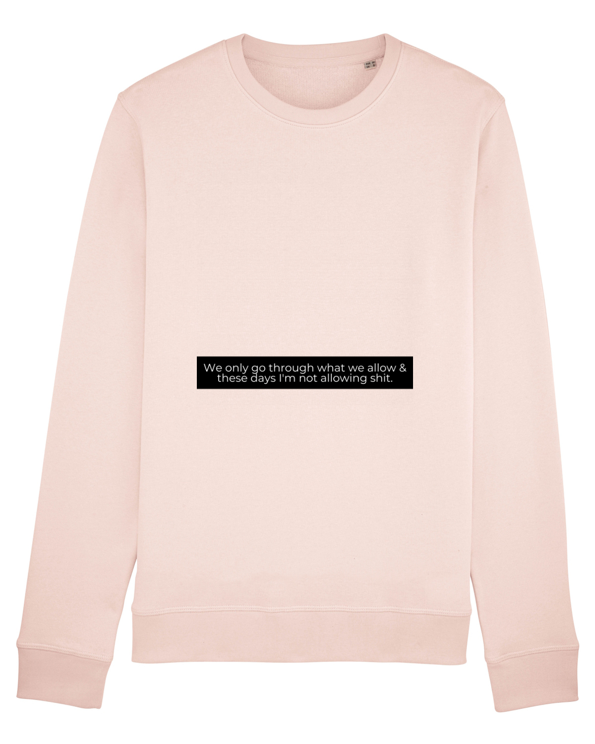 Bluză mânecă lungă Unisex Rise Candy Pink