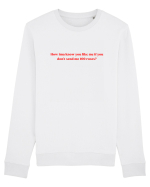 how ima know... Bluză mânecă lungă Unisex Rise