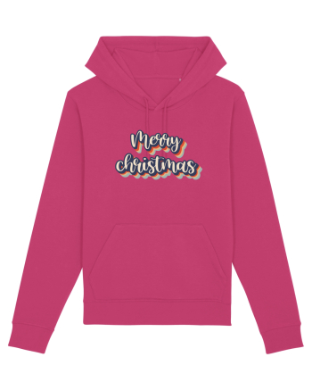 Merry Christmas Retro Style Raspberry